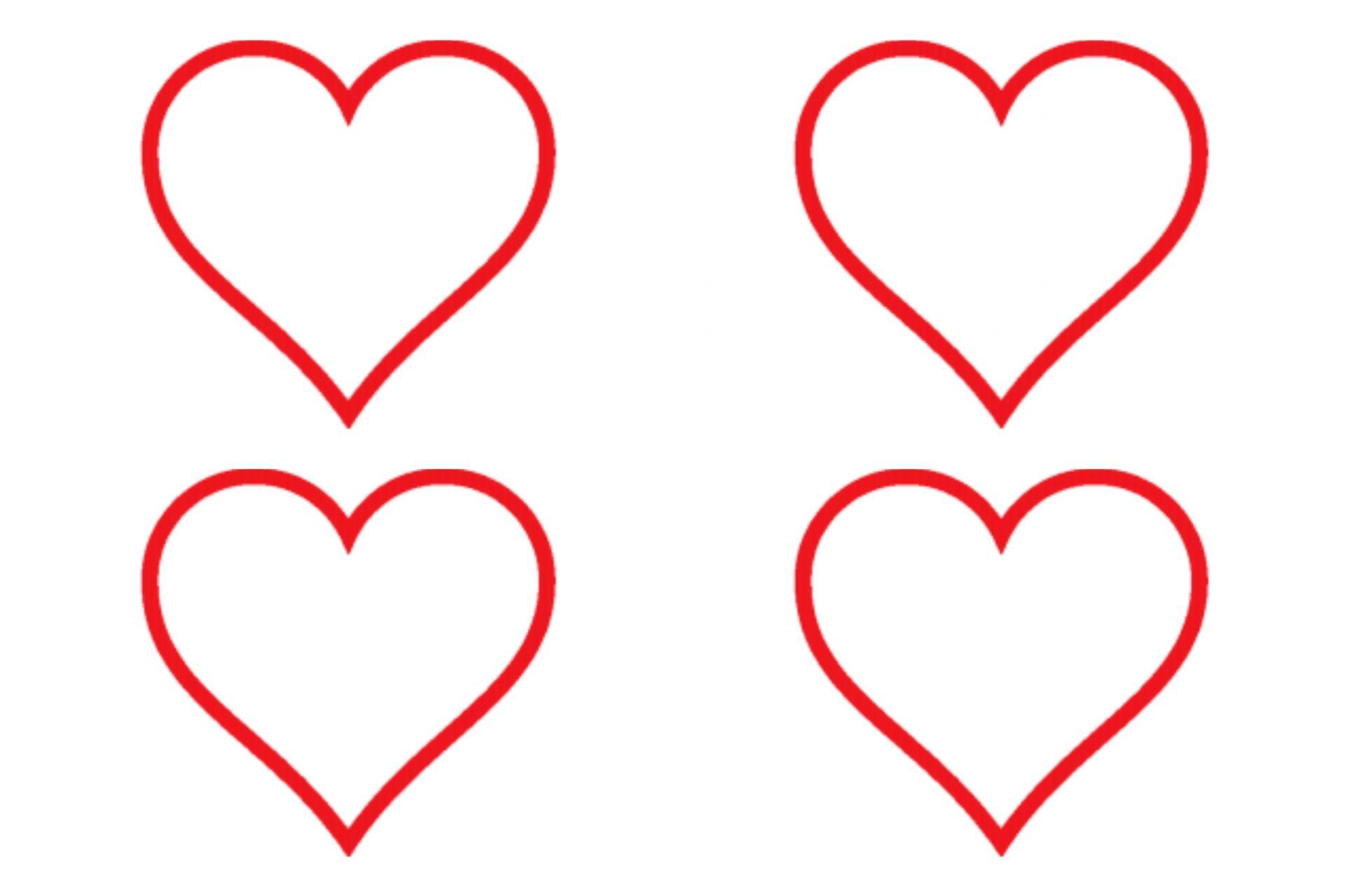 a4纸打印素材 幼儿园小班 爱心送给你 适合幼儿园2-3岁的小朋友,锻炼