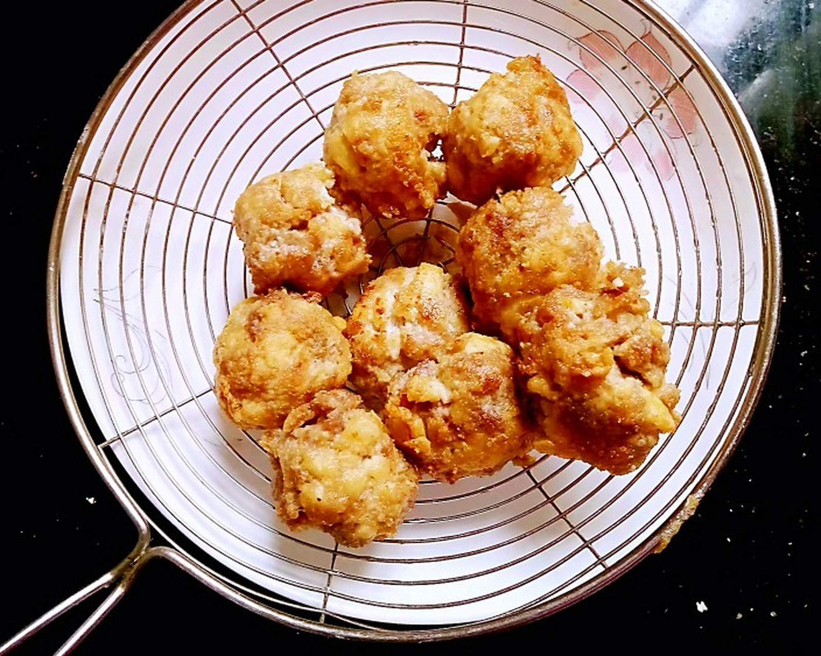 好吃的炸豆腐丸子,一口一个,根本停不下来,大爱78.