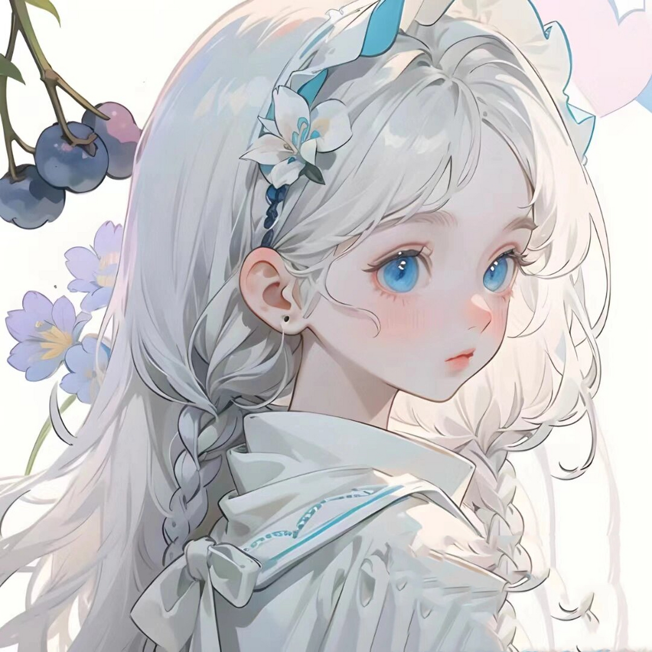 蓝莓拟人的小仙气