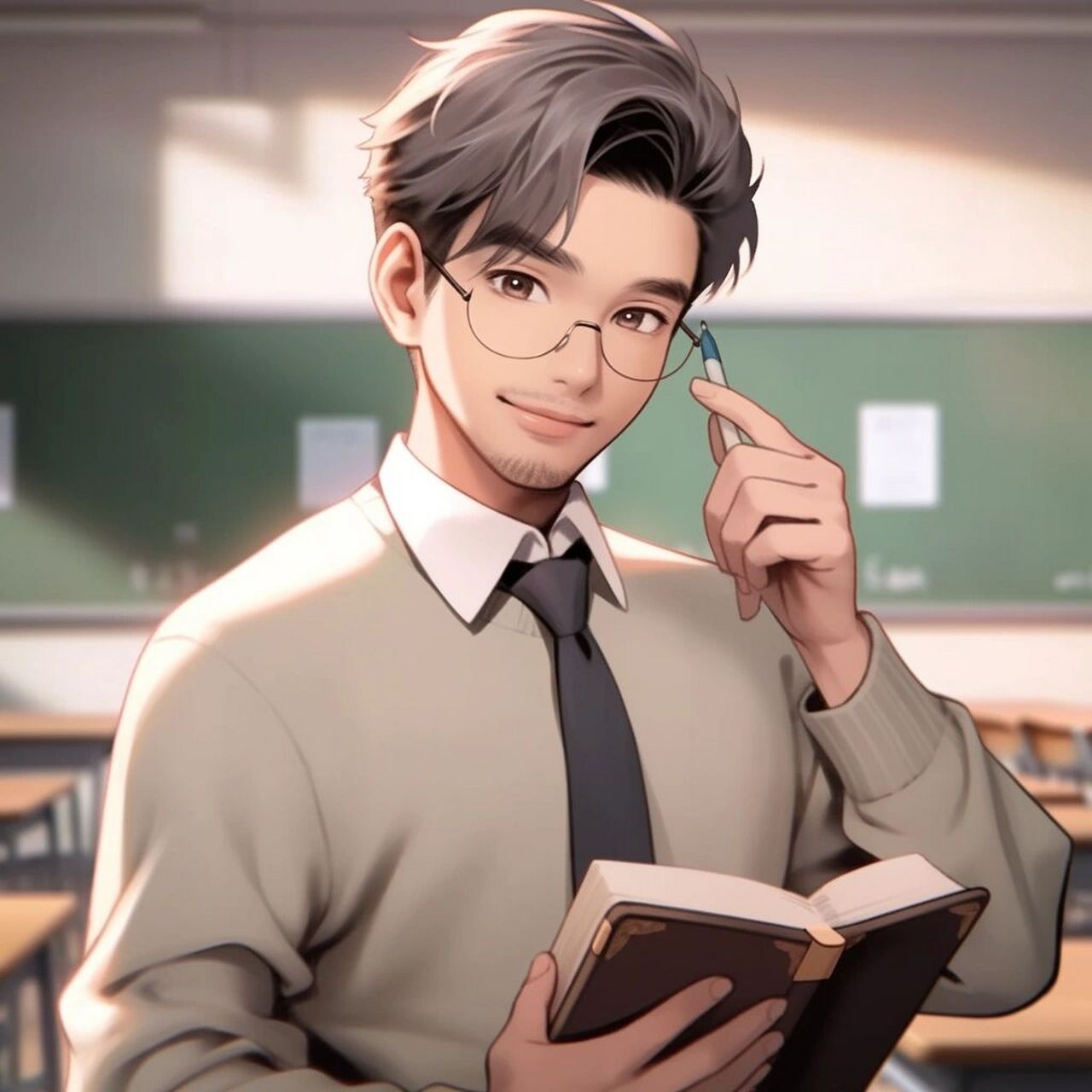 这男老师也太帅了吧       #男老师头像