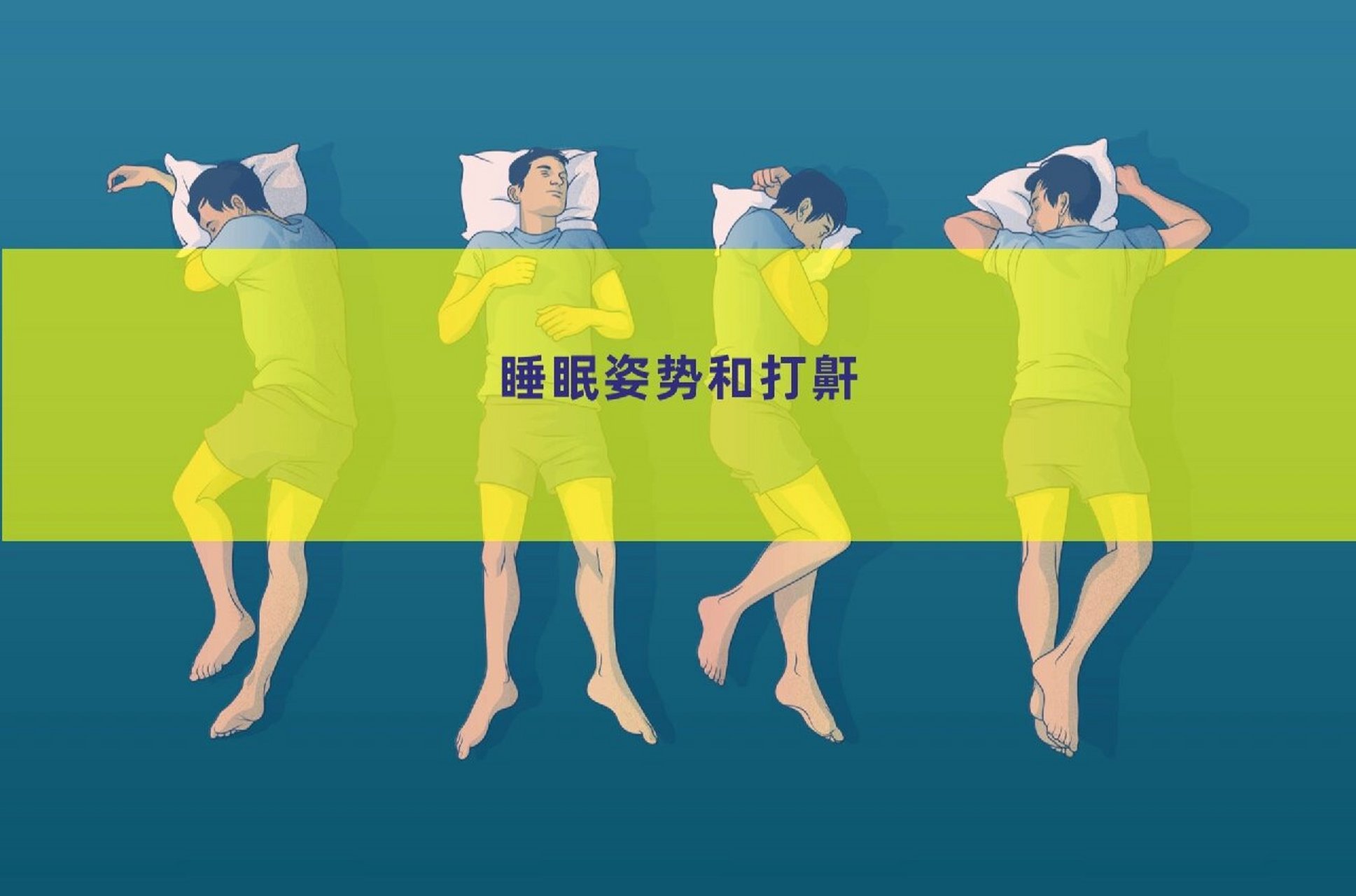 仰卧,俯卧,侧卧那种方式适合打鼾 每个03都96自己最喜欢和最舒适