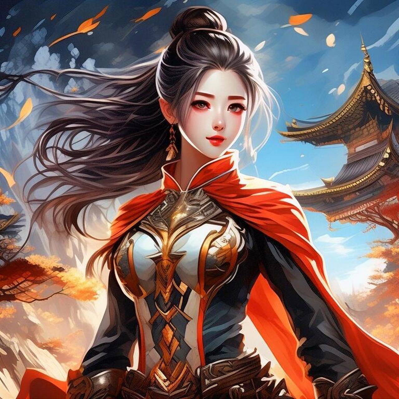 古装仙女插画图集 国漫国风 古风头像