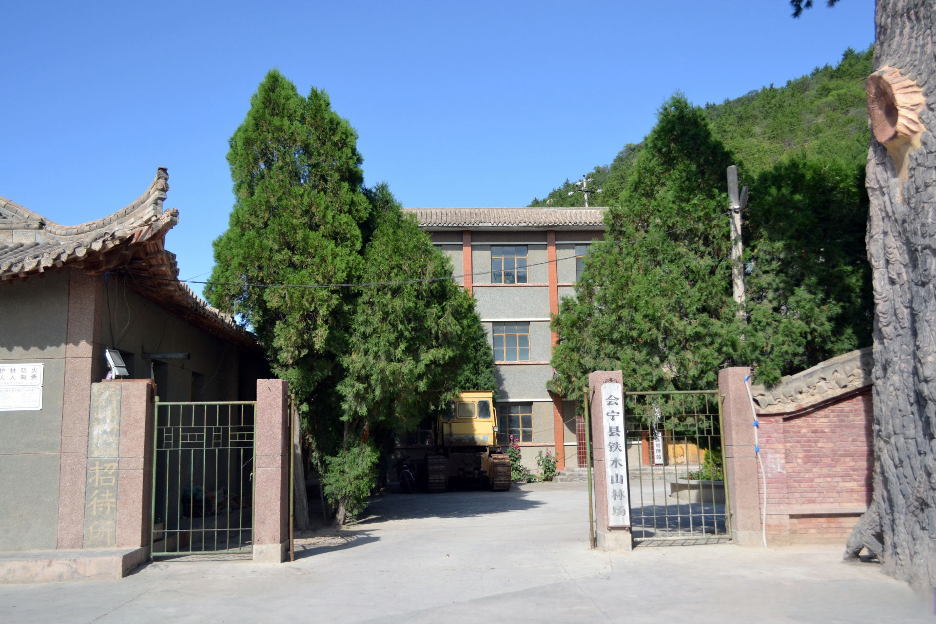 铁木山为会宁境内最高点,也是会宁县唯一的天然林景区.