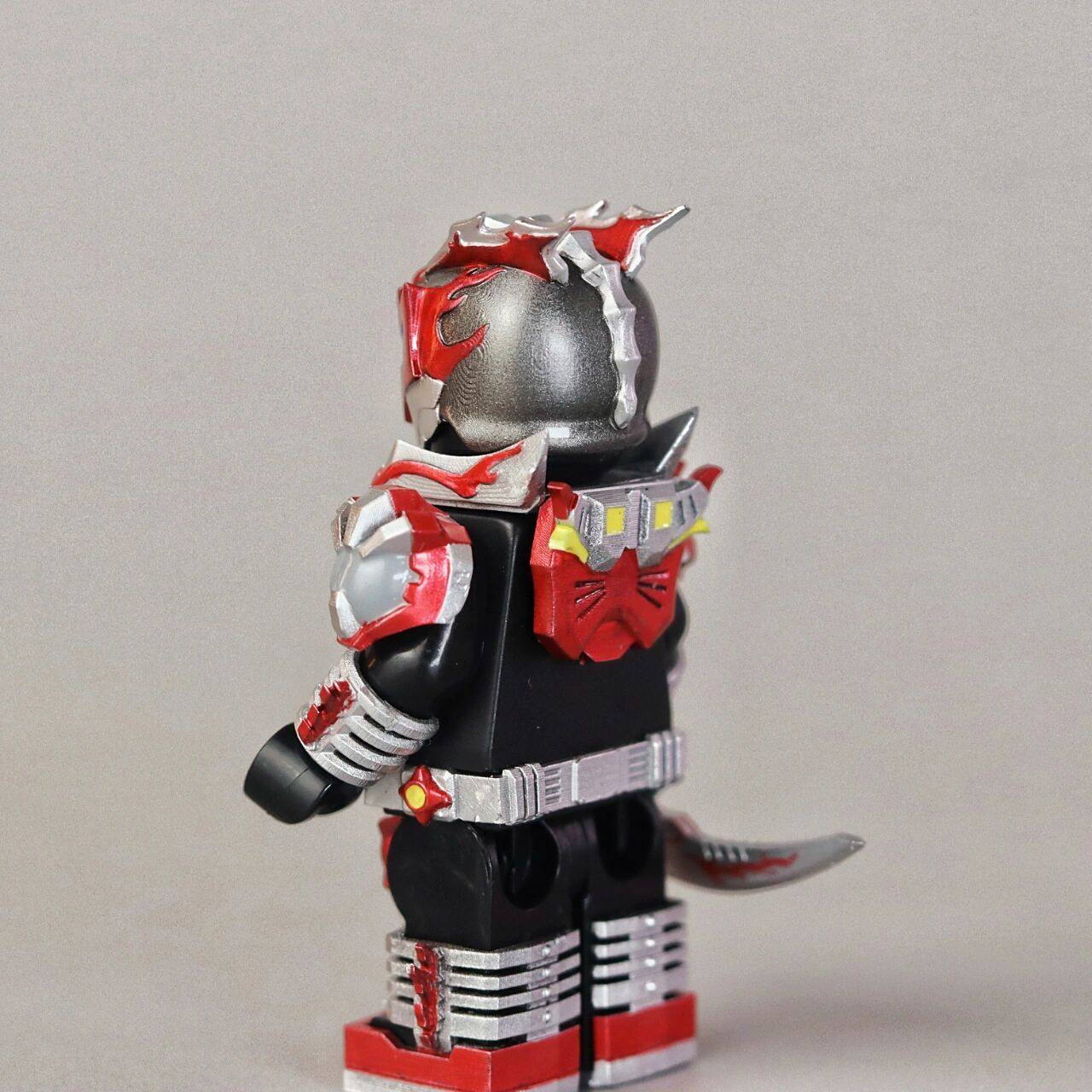 第三方乐高 铠甲勇士炎龙铠甲 炎龙侠人仔 乐高炎龙侠 第三方改件制作