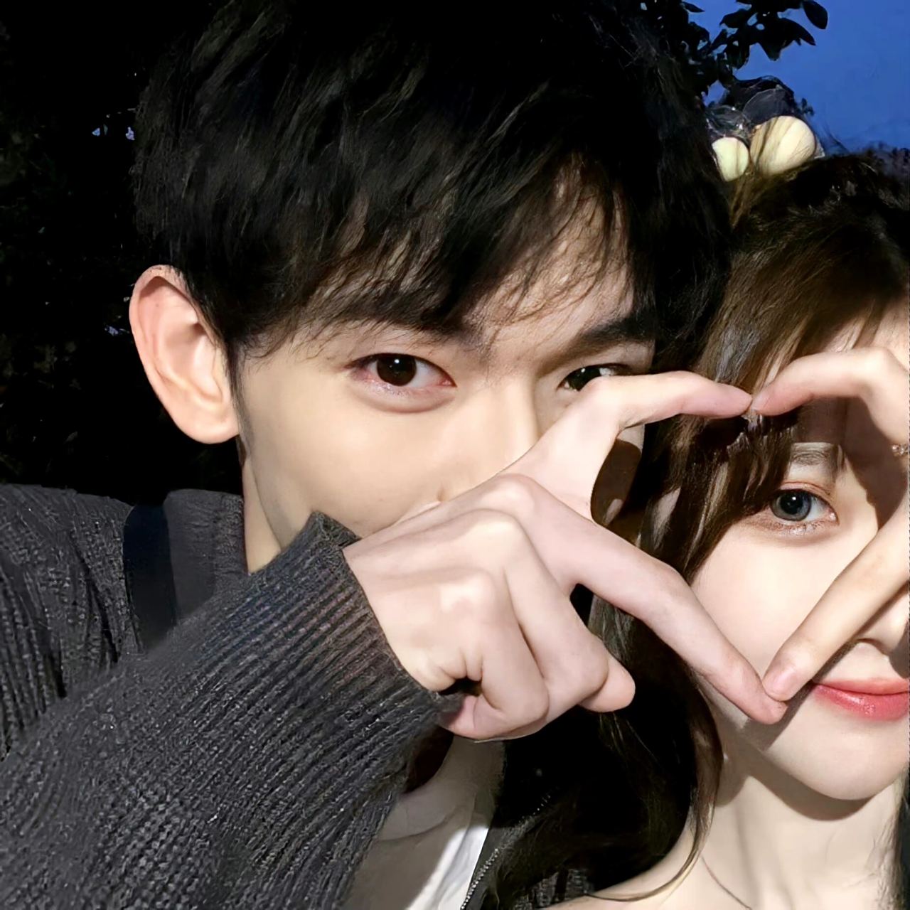 情侣头像丨超绝的真人wechat情头 #优质情侣头像# #头像分享图源网络