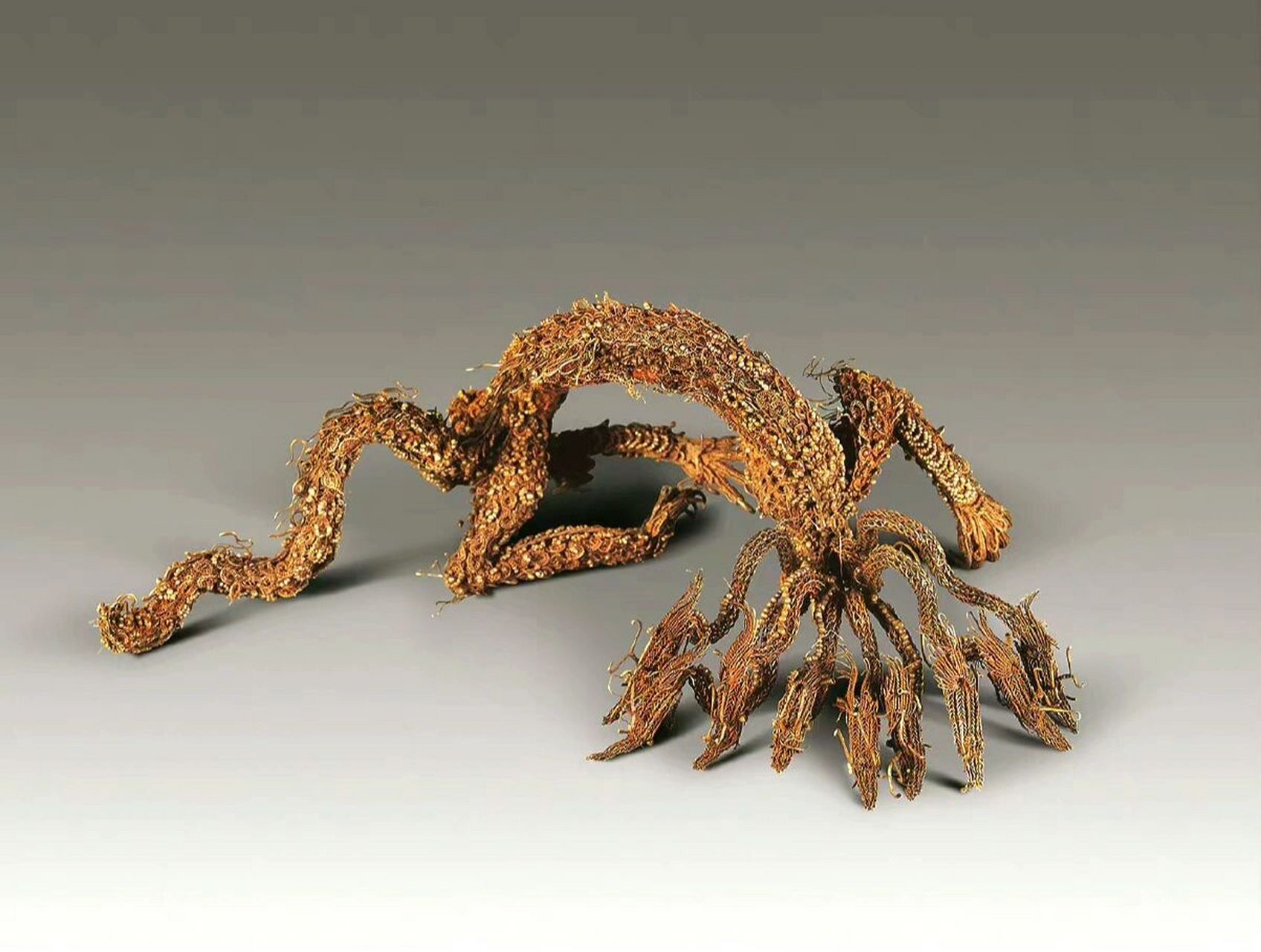 真珠舍利宝幢·北宋·瑞光塔(原件细节1) 真珠舍利宝幢,苏州博物馆居