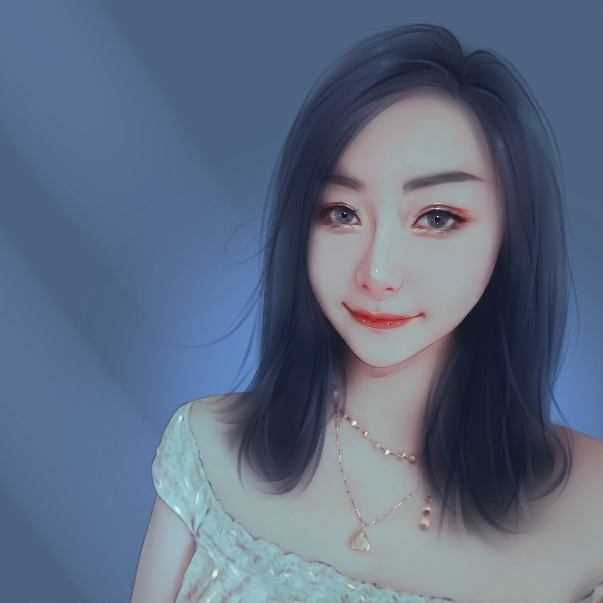 分享一组高冷知性的女生手绘头像 绘画日常分享  分享一组女生手绘
