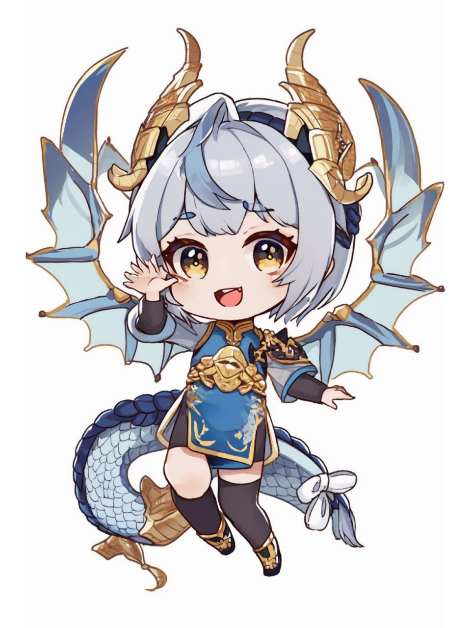 q版二次元龙拟人