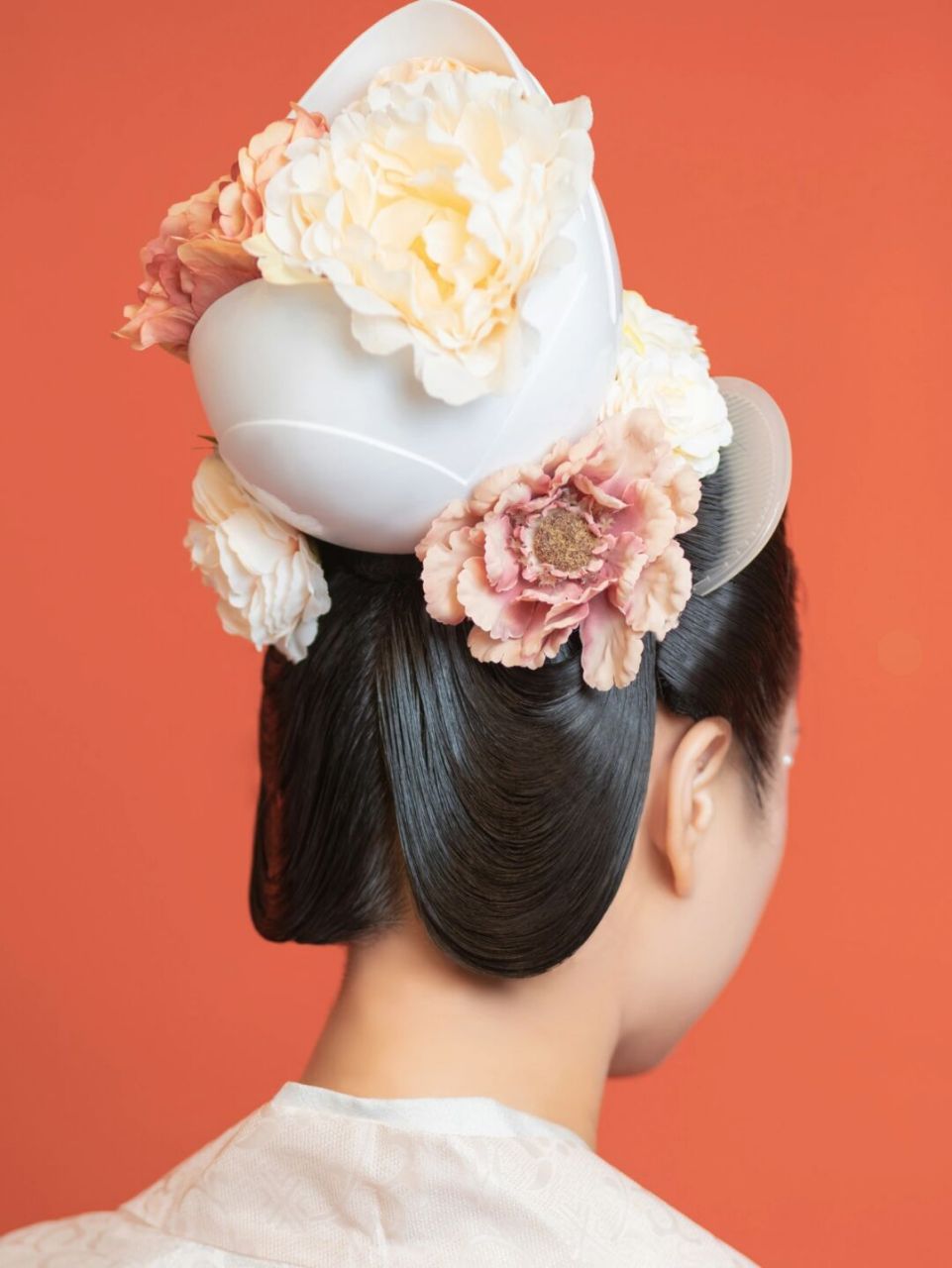 宋代燕尾77团冠簪花 宋代燕尾77 团冠簪花 宋代燕尾由内至外 较于