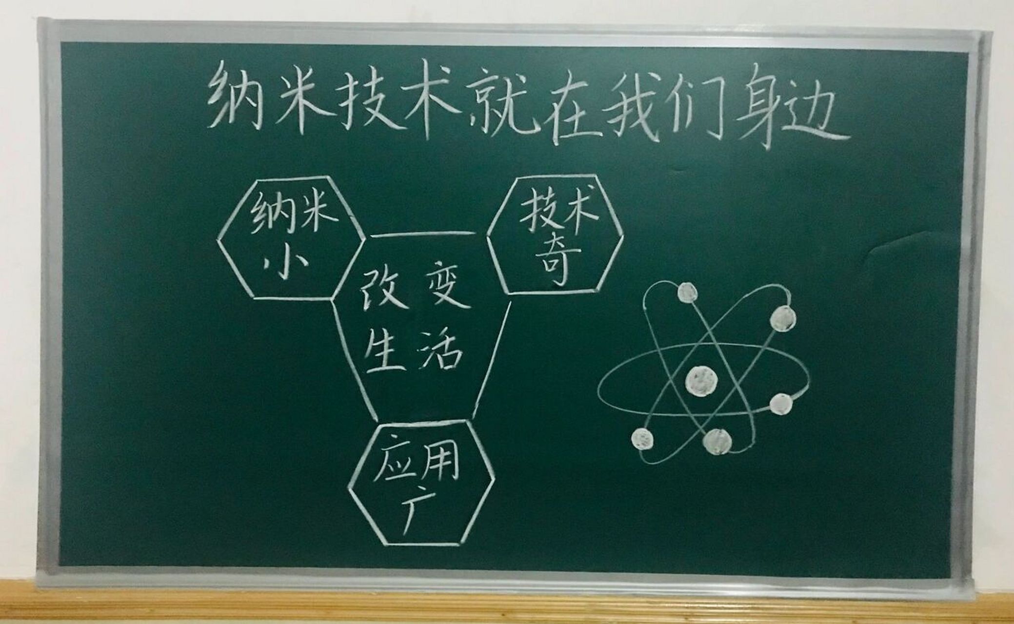 四年级下册《纳米技术就在我们身边》板书设计 确实,我也经常会写错字