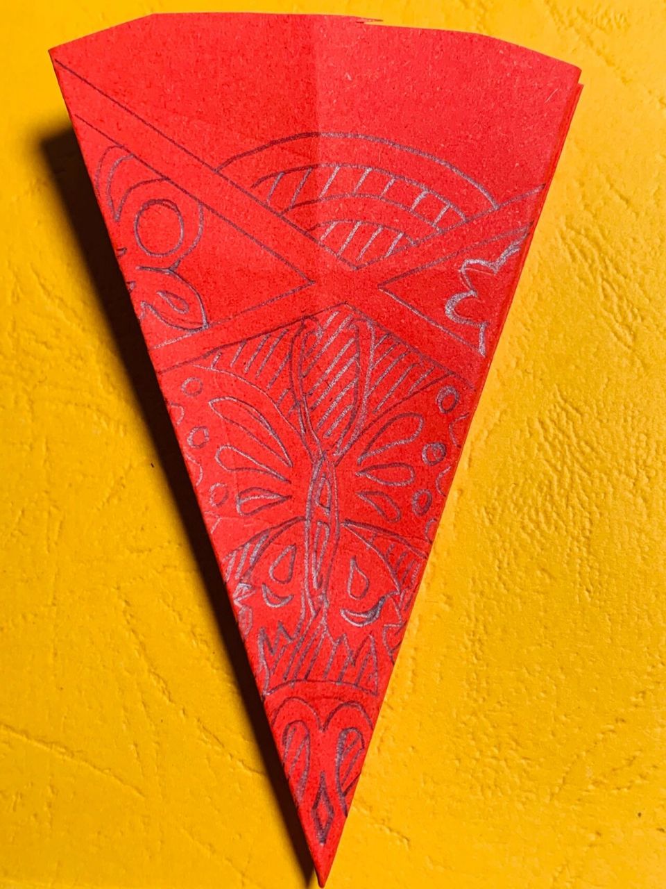 原创|五折蝴蝶剪纸 教程