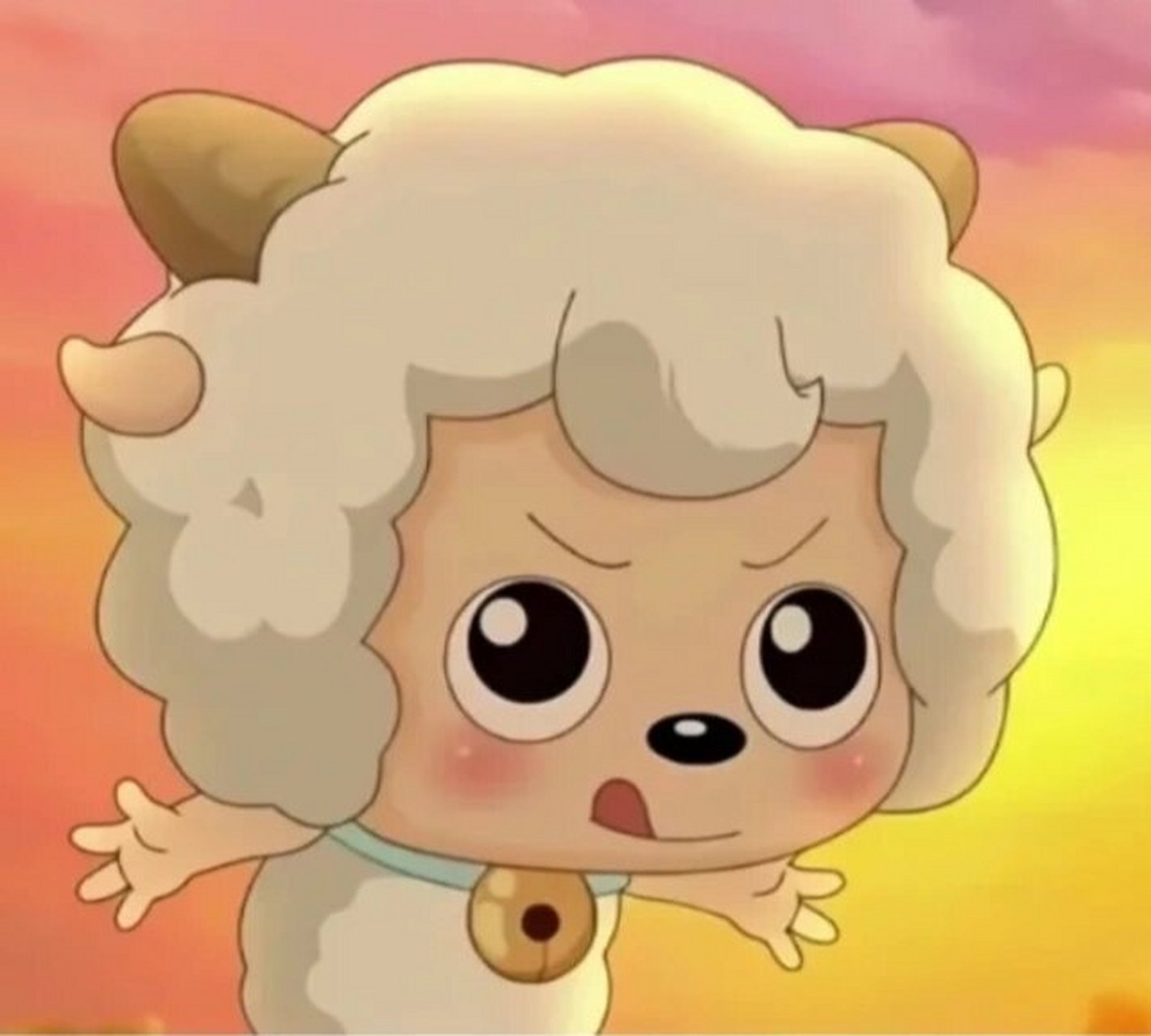 喜羊羊小时候很可爱啊!