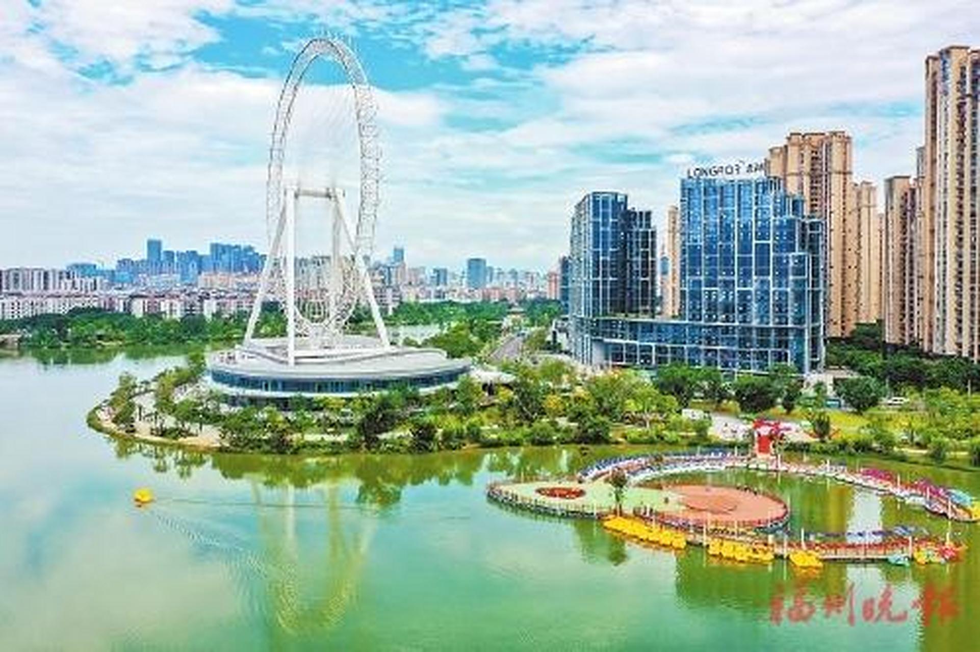 【福州晋安湖游线试营业,投入120艘游船,将实现"河湖连通"】8日,福州
