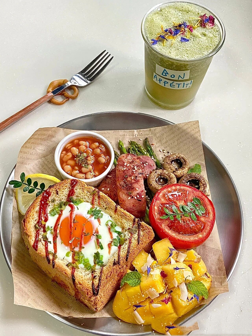 美食插画|美味营养餐(附线稿) 这样的营养餐你会拒绝吗 	 素材来源