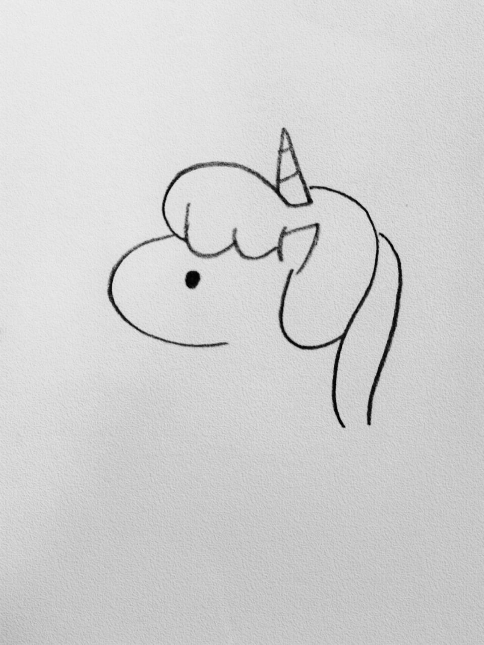 今日简笔画‖独角兽(内有教程90) 必须承认生命中的大部分时光是