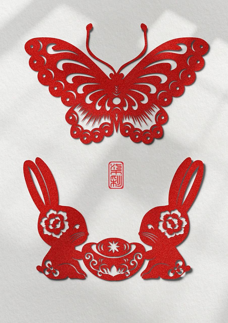 春节窗花剪纸 几款非常好看的春节窗花剪纸图案,喜欢剪纸的不要错过哦