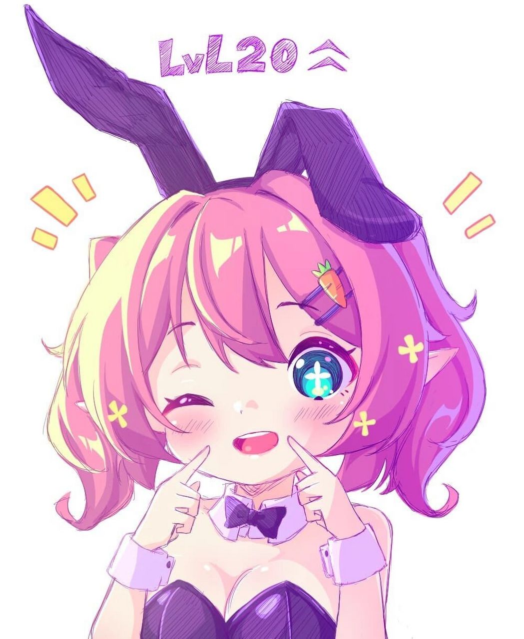 动漫上半身角色形态练习 by的 可用于临摹学习