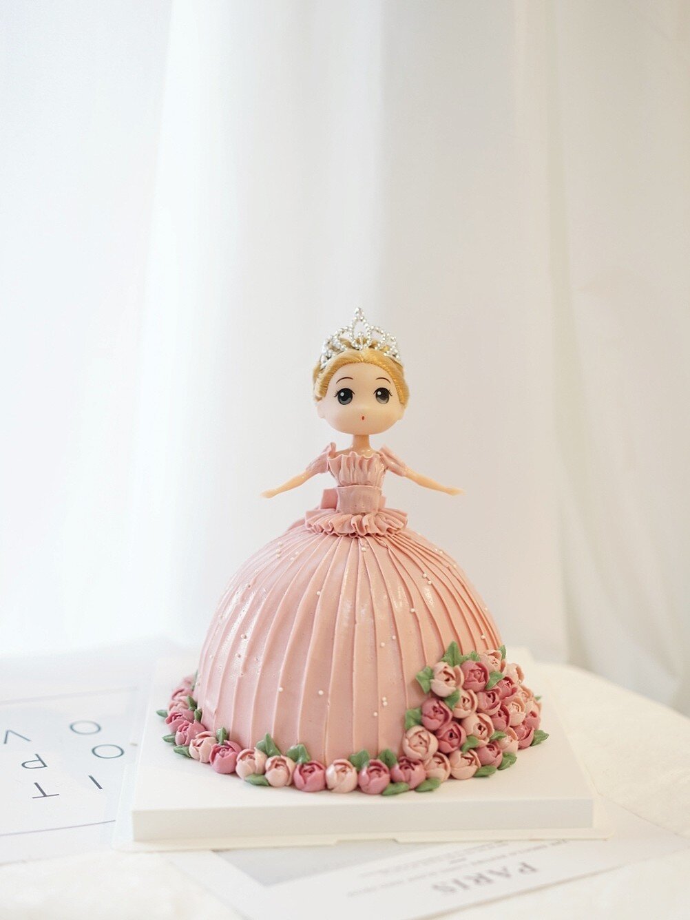 芭比娃娃蛋糕 公主裙蛋糕 小仙女