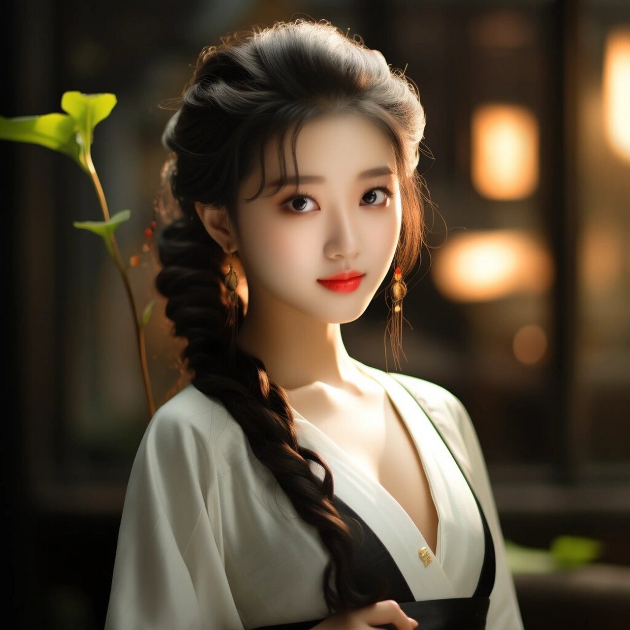 90古风美女ai绘画头像】定格你的瞬间91 909199古风美女ai