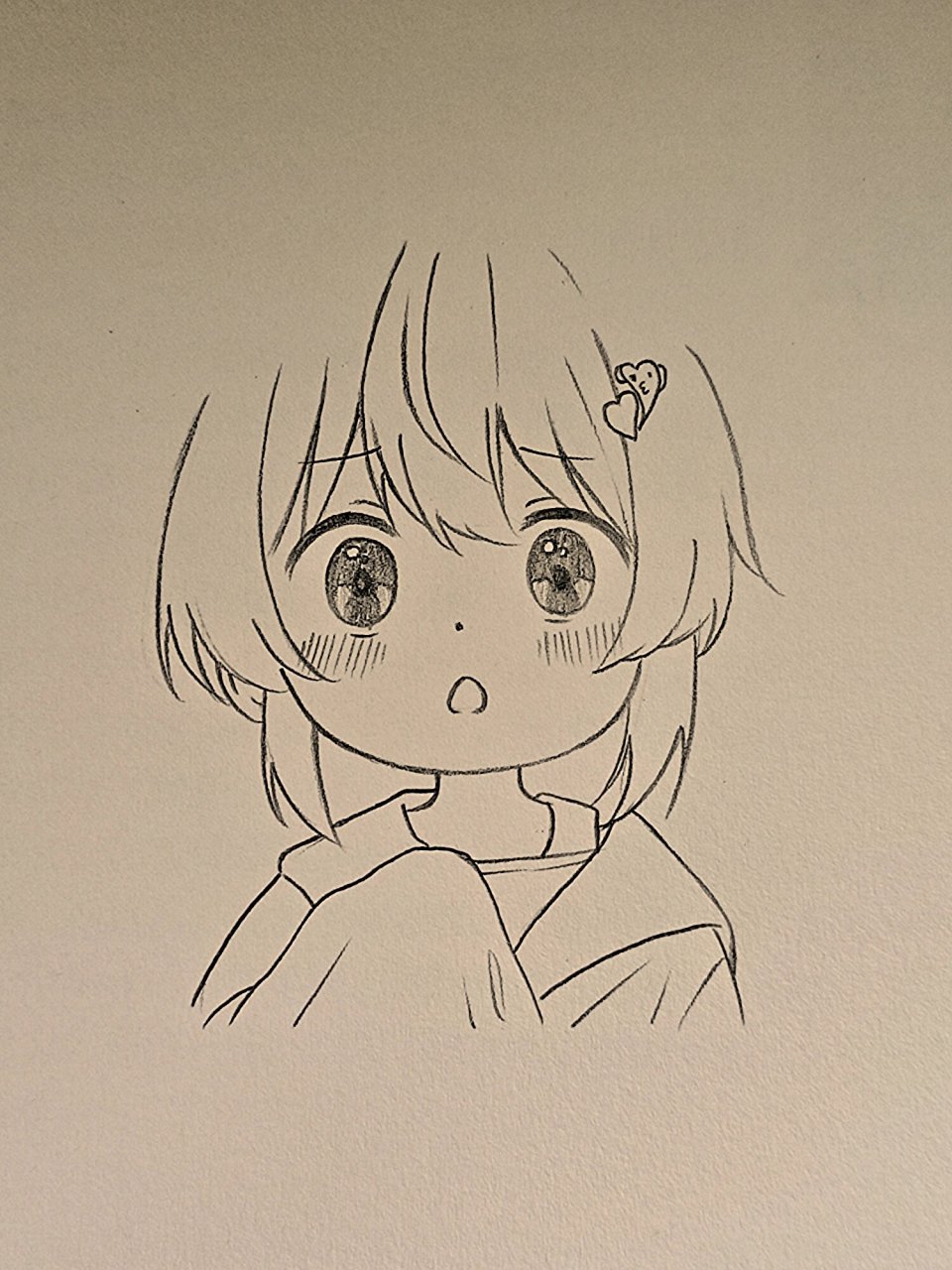 动漫女生头像绘画 #手绘临摹# #绘画教程# #动漫女生头像# #动漫人物