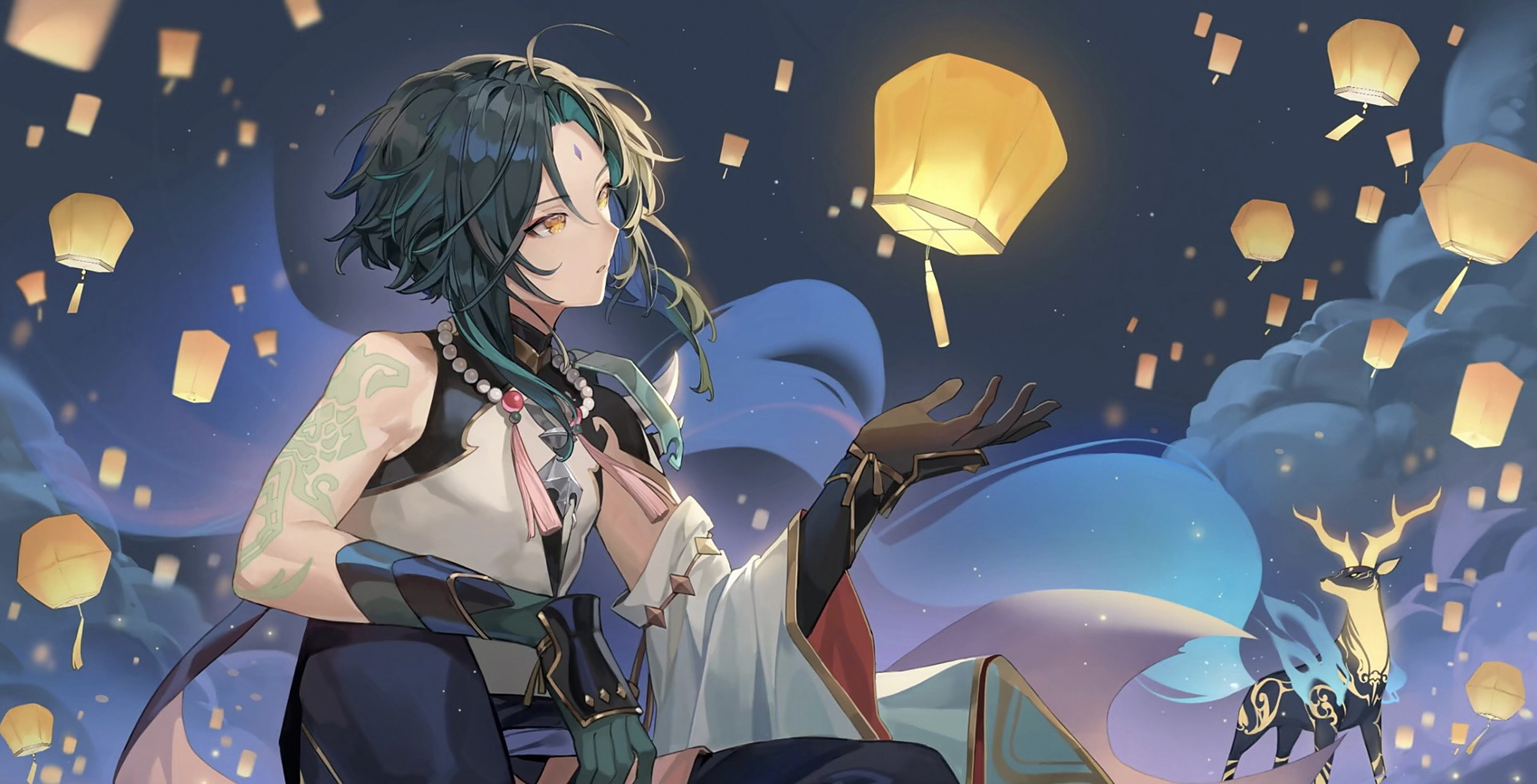 原神魈高清图集    特殊原因更新发第三次