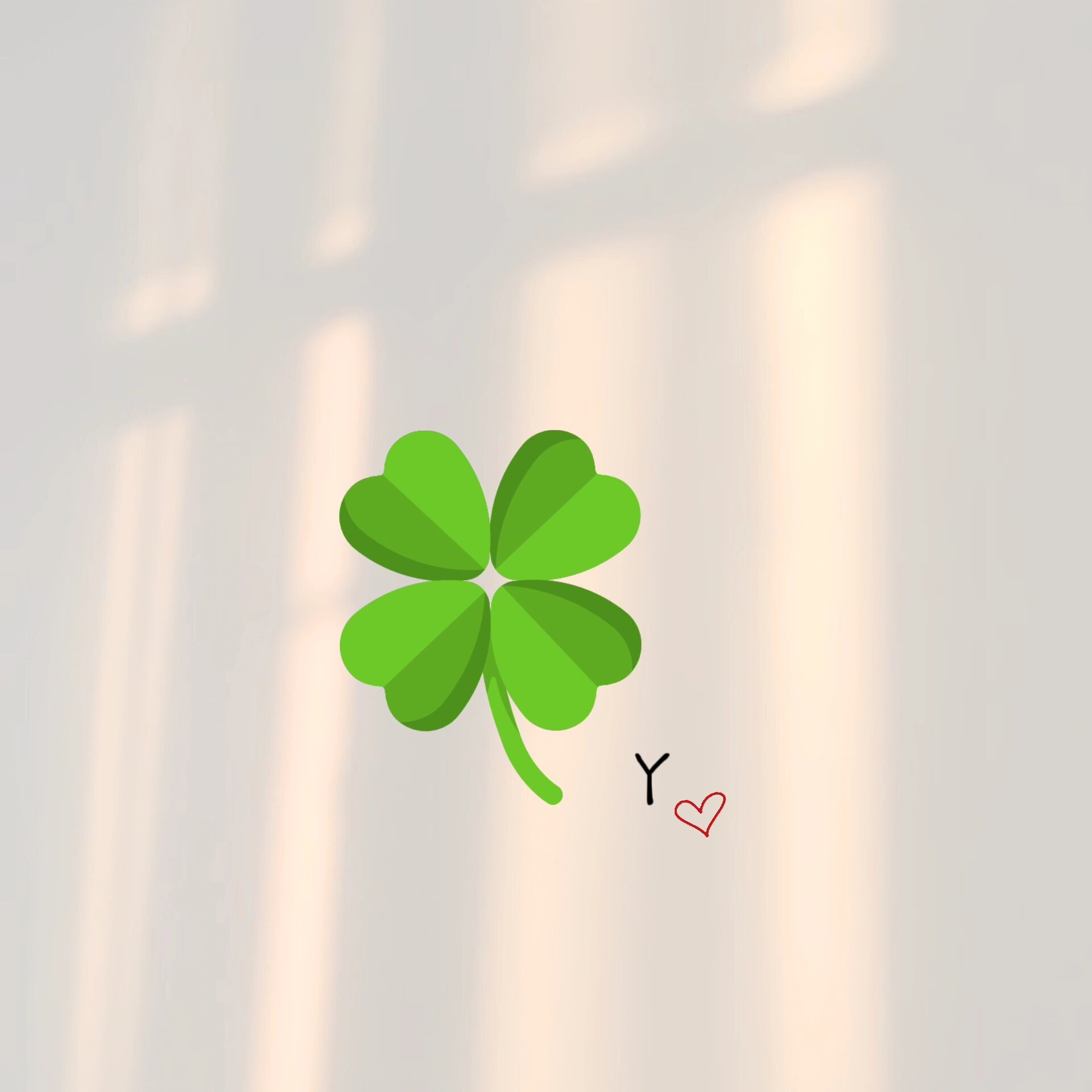 四叶草简约头像