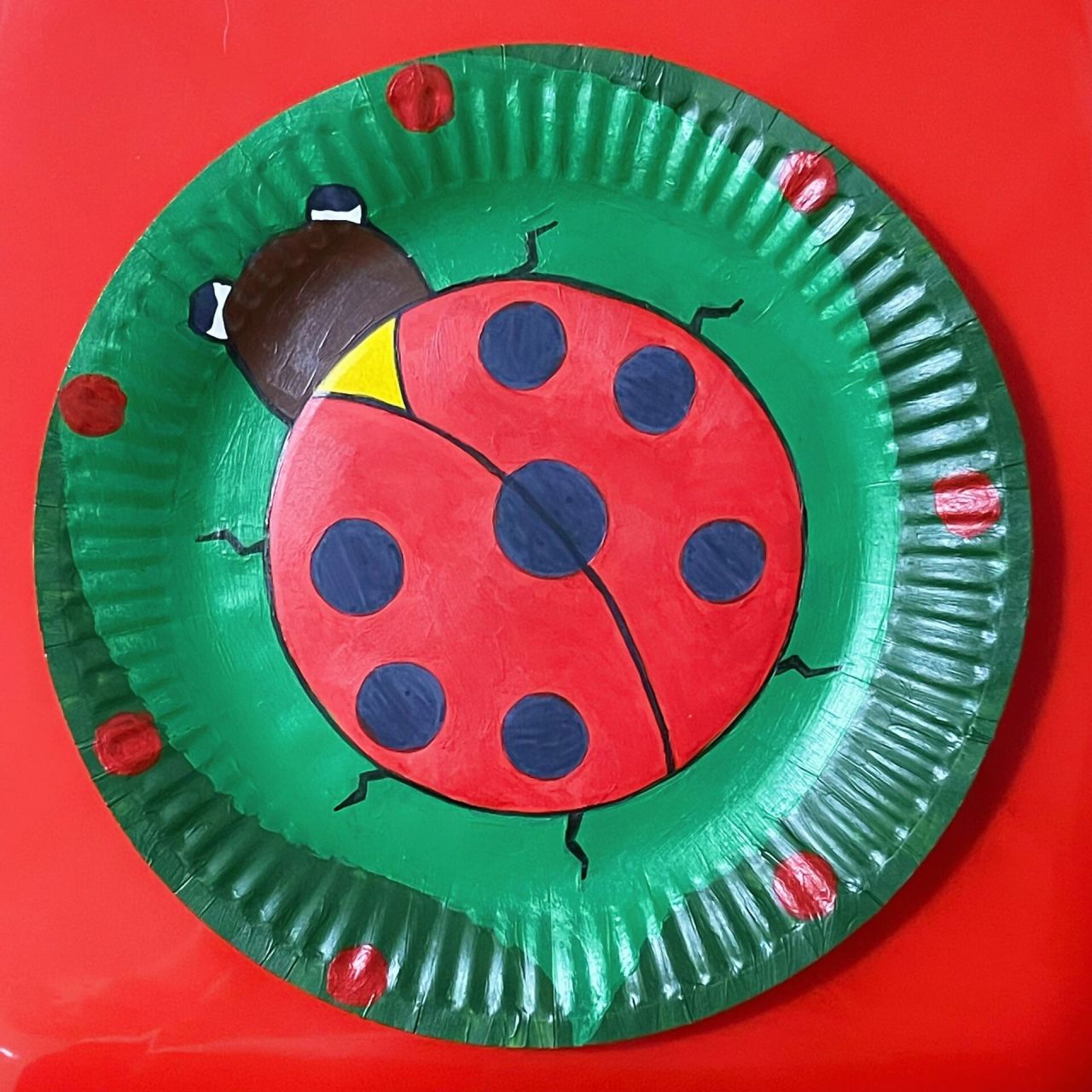 盘子画 网上找的图,丙烯作画,喜欢的可以临摹