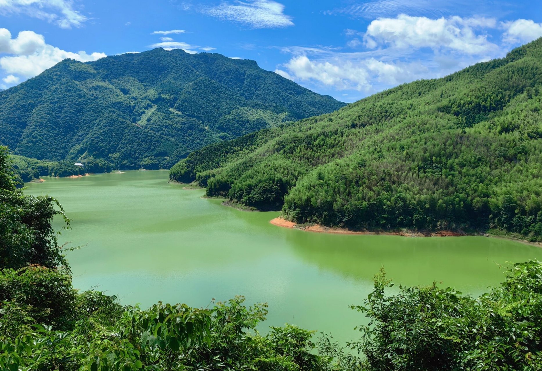 北峰山仔水库,真是个治愈系休闲好地方 太阳照常升起,地球照常运转