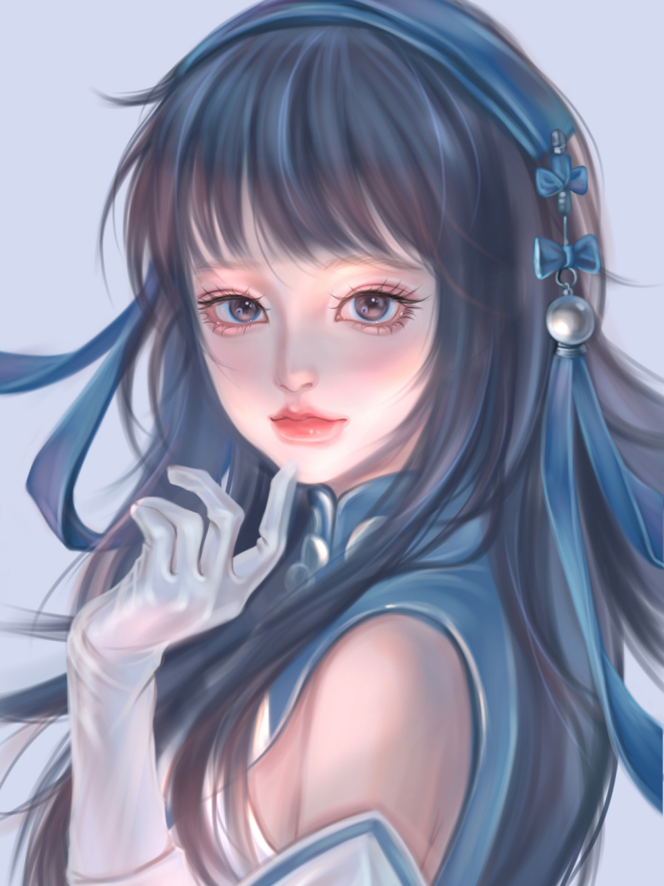 王者荣耀-西施姐姐-插画头像-人物37/365 中秋节快乐吖幸好没有错过试