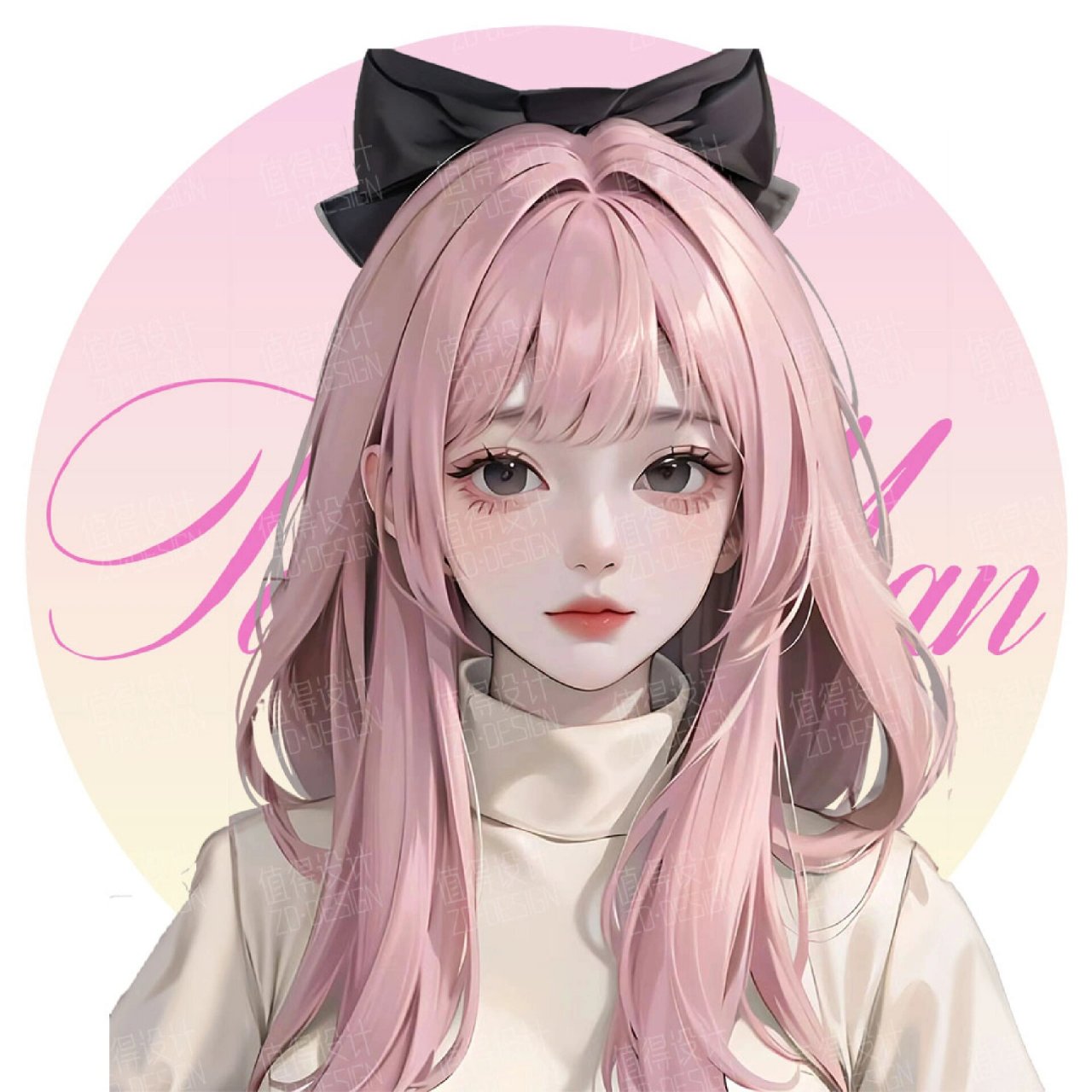 语音厅头像团头设计