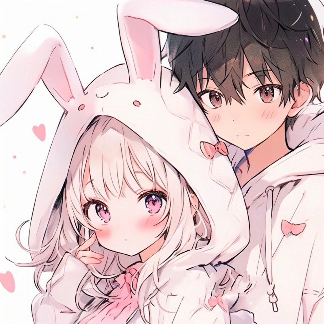 【首发】动漫情头壁纸聊天背景套图 非常明显情侣头像 最新情侣头像