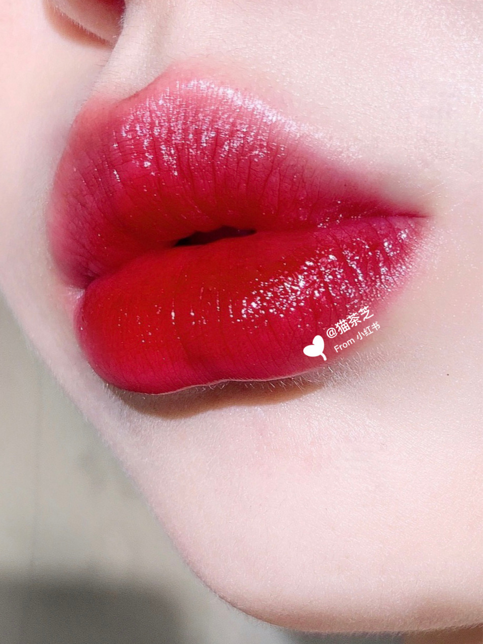 ysl星星圆管08 rock n red 蓝调樱桃红,带紫色! 饱和度不是一般的高!