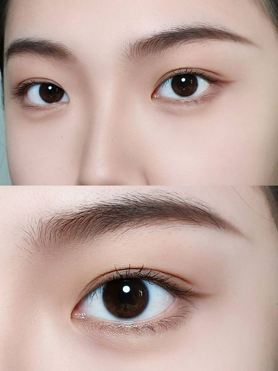 复古弯月眉太温柔了,淡颜姐妹快学起来!