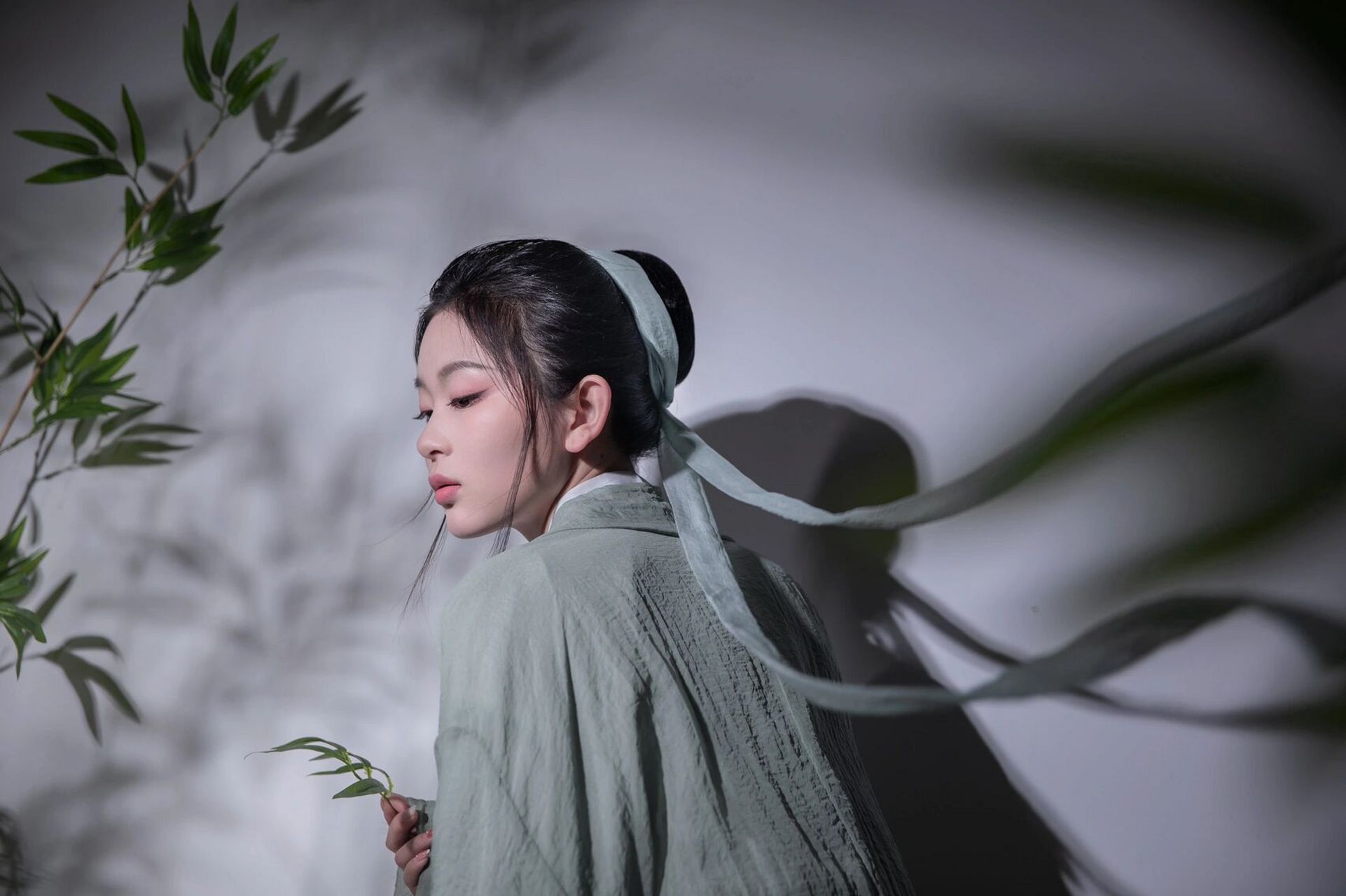 古装写真 | 竹林幽幽,飒飒清风95 清冷感古风写真来了 如何在室内拍