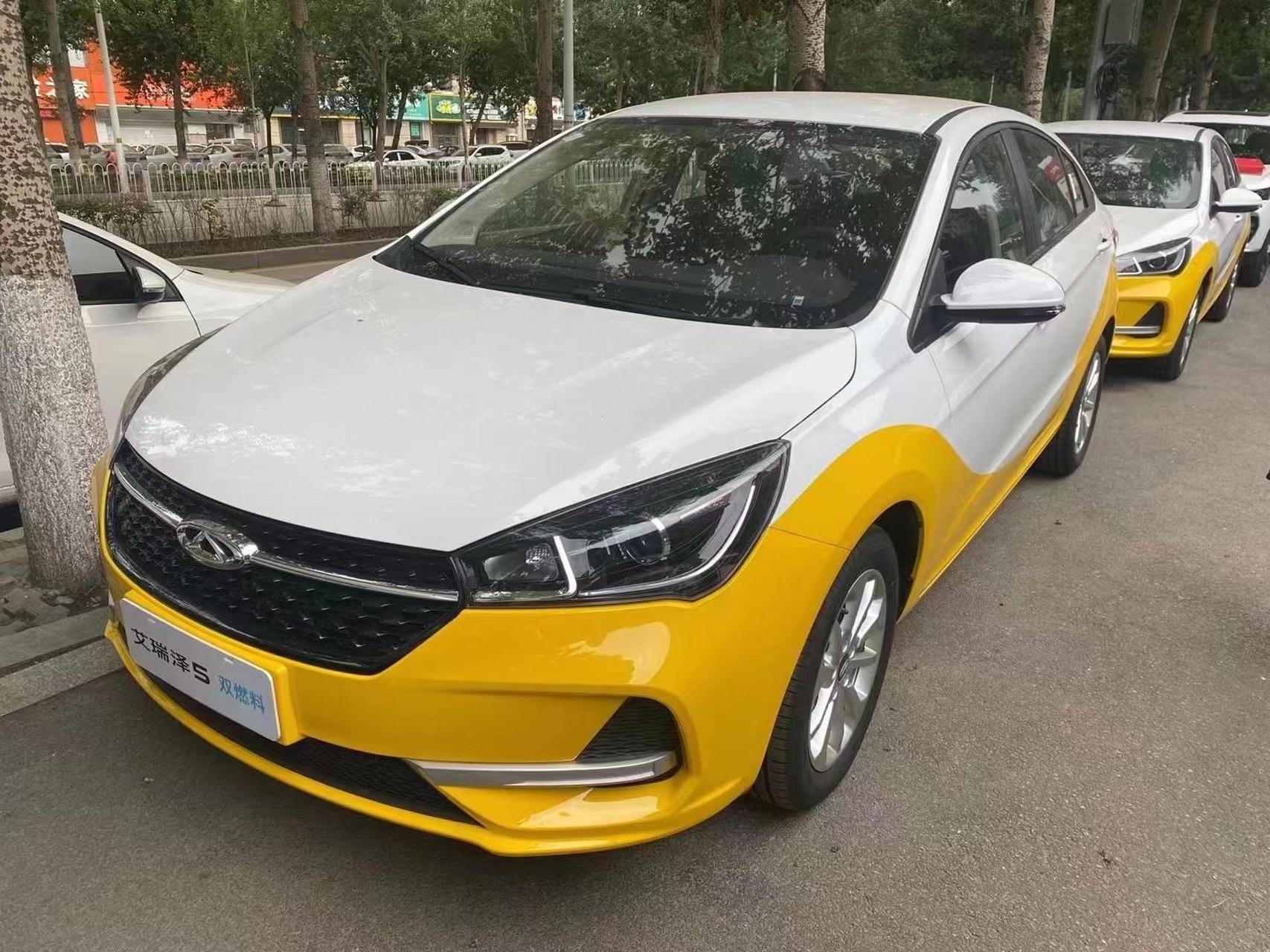 公司现有奇瑞艾瑞泽5双燃料国六b出租车,首付2.