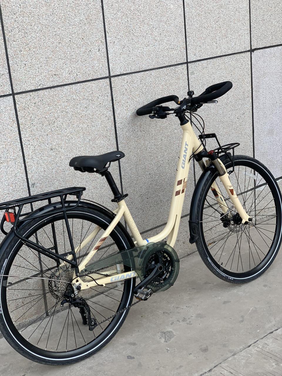 捷安特二手车信息:捷安特旅行车帝柏5300,30变速油压刹车镁合金前叉