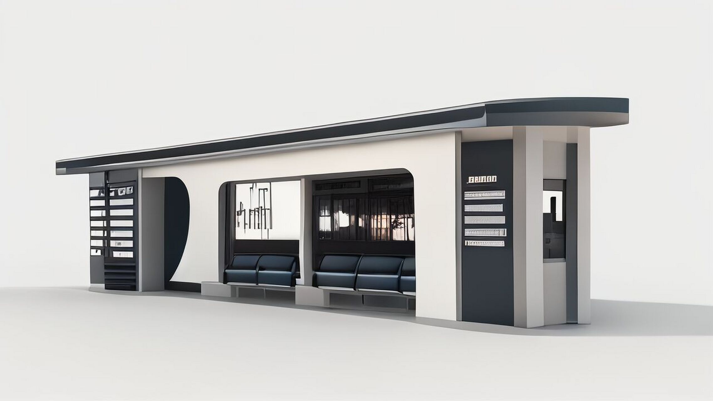 风格与主题一致:候车亭的设计应与周围环境的风格和