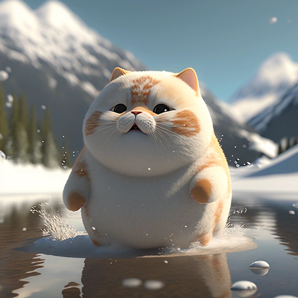 可爱的大肥猫93 我来人间贩卖蓝天,只为收集美好06