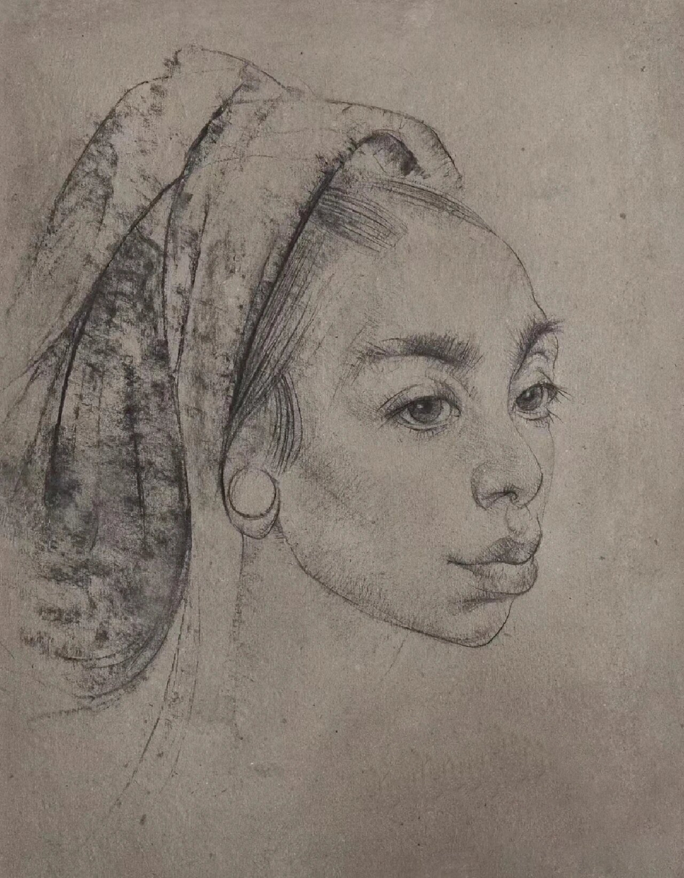 大师素描-费欣 尼古拉·费欣 简介: 1881年生于俄罗斯,先后在喀山美术