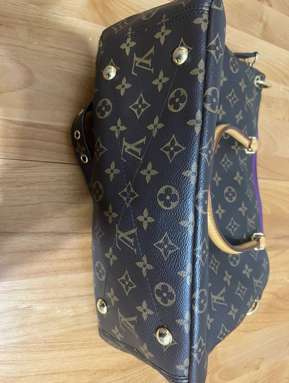 9396香港閒置|紫色lv包 pallas bb 自用紫色大容量lv包,較新淨 90