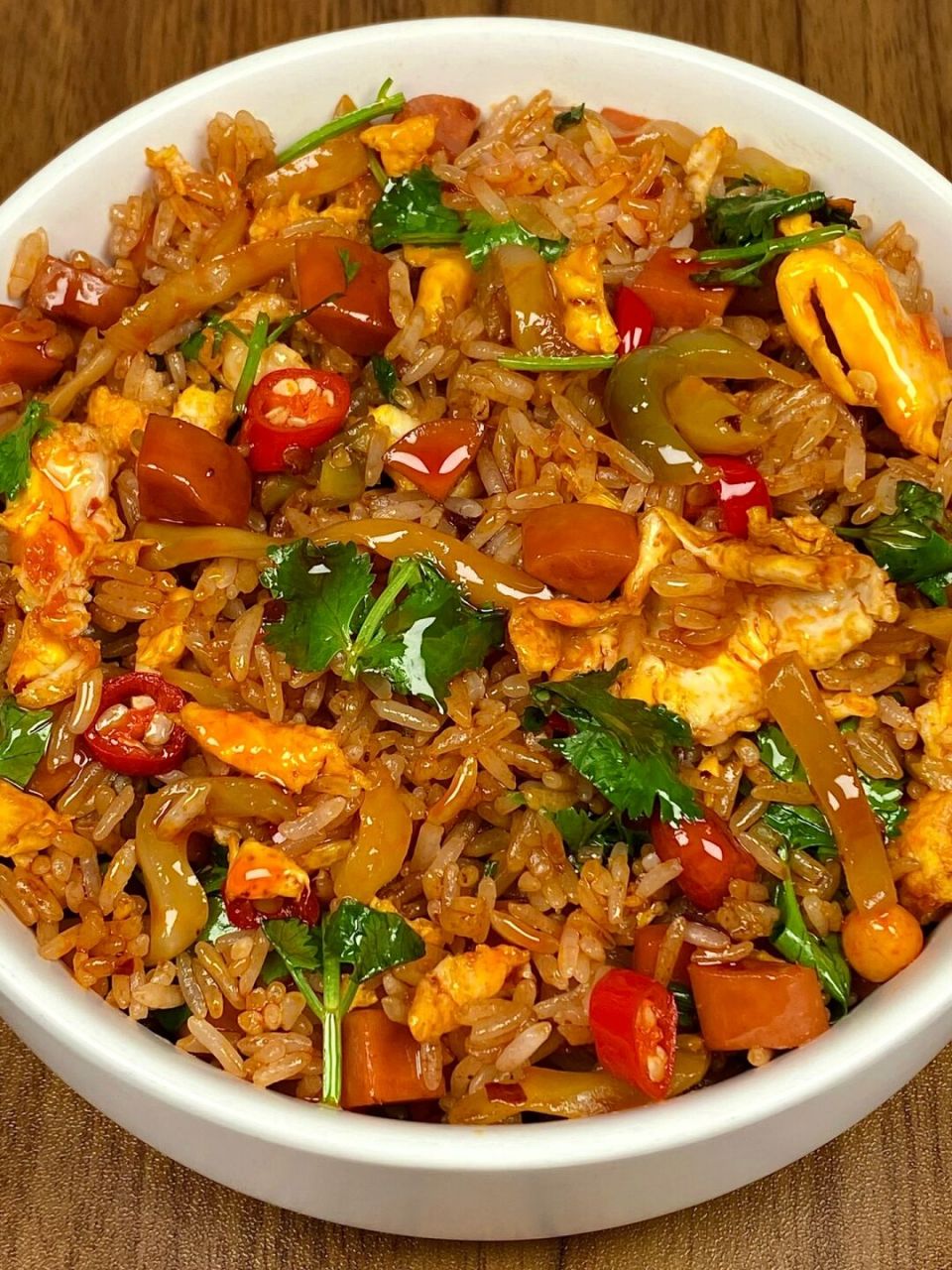 今天这个榨菜炒饭真的香迷糊了呀[舔屏][舔屏]!