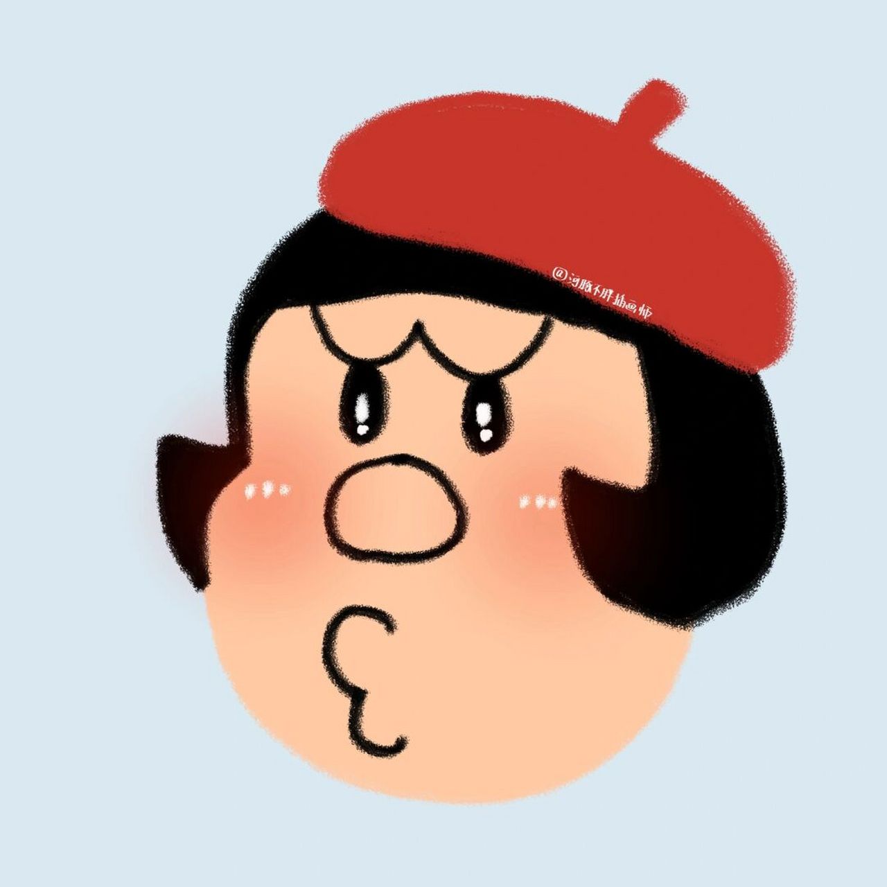 胖虎妹妹可爱头像 再发一次胖虎妹妹可爱头像,希望你们喜欢[亲吻]