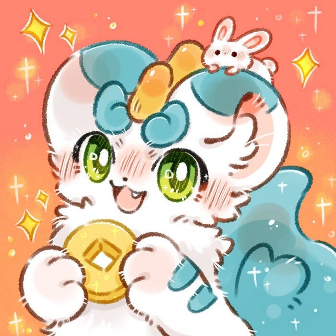 有兽焉头像 皮皮好可爱呀!