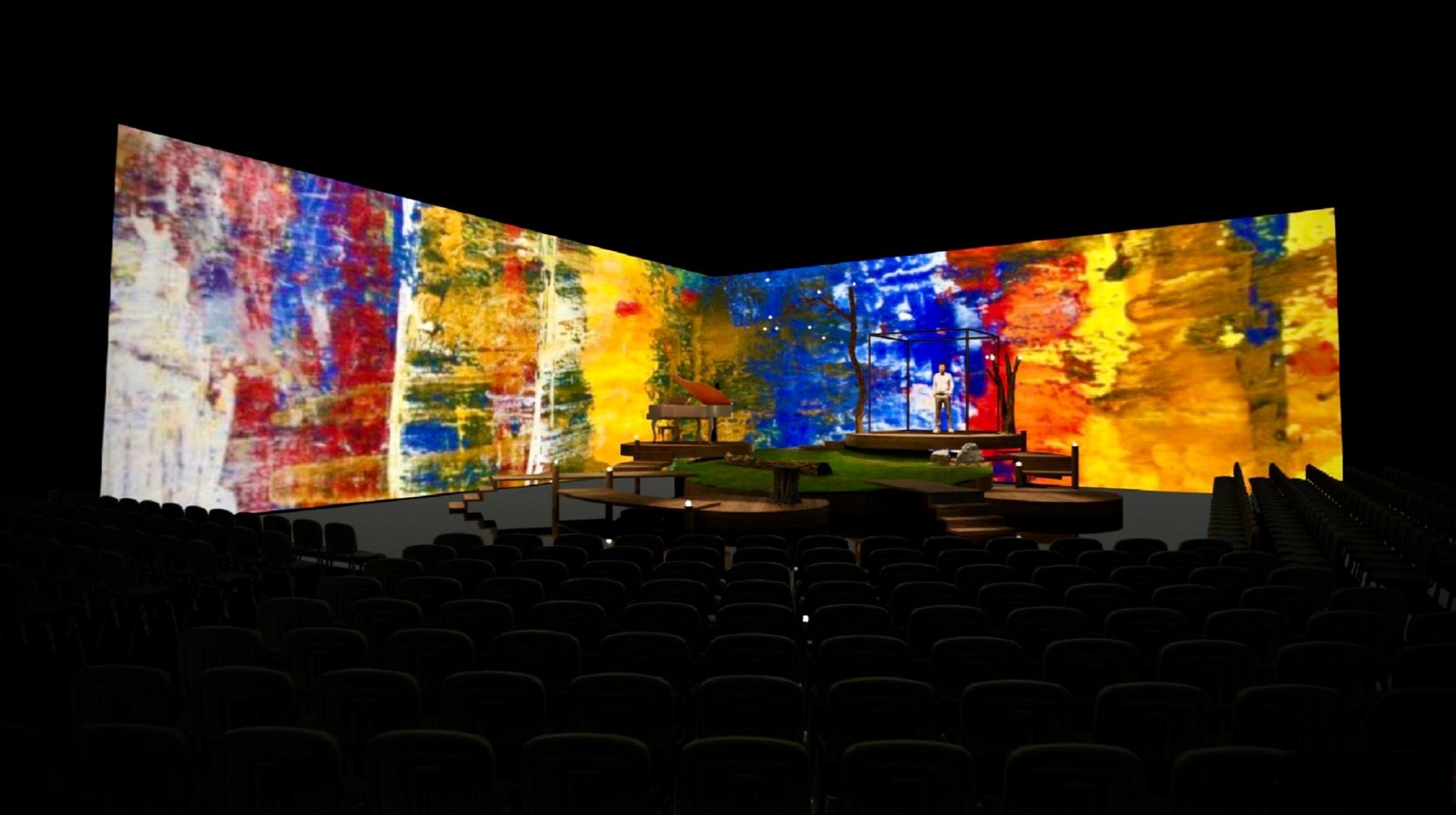 真係好immersive,好art 這個concert真的很特別 好開心有我的導演和