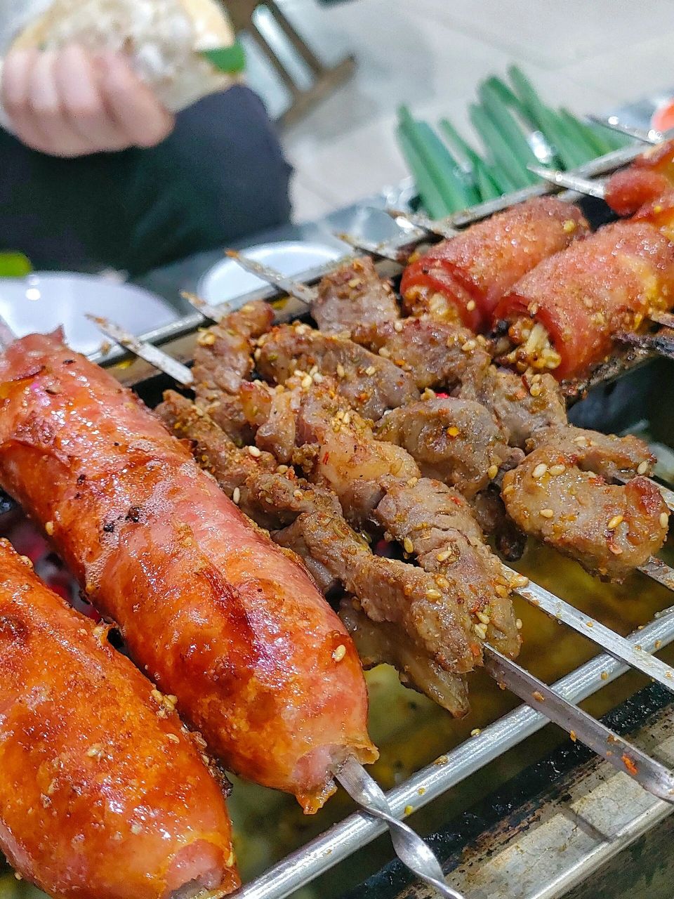 淄博网红烧烤店牧羊村,我也只吃过一次91 9015店名 : 牧羊村