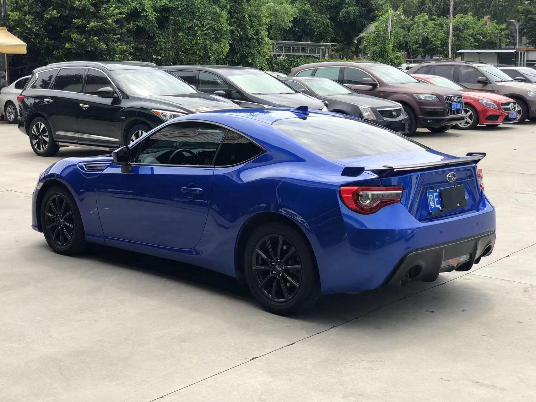 新到18年1月斯巴鲁brz 手动type-rs版,原厂小尾翼,仅3.