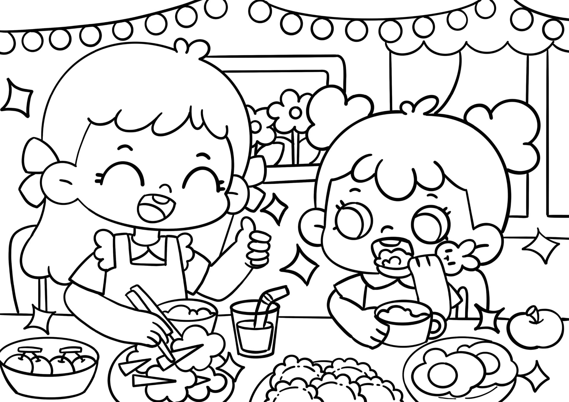 儿童主题--妈妈我能自己吃饭了