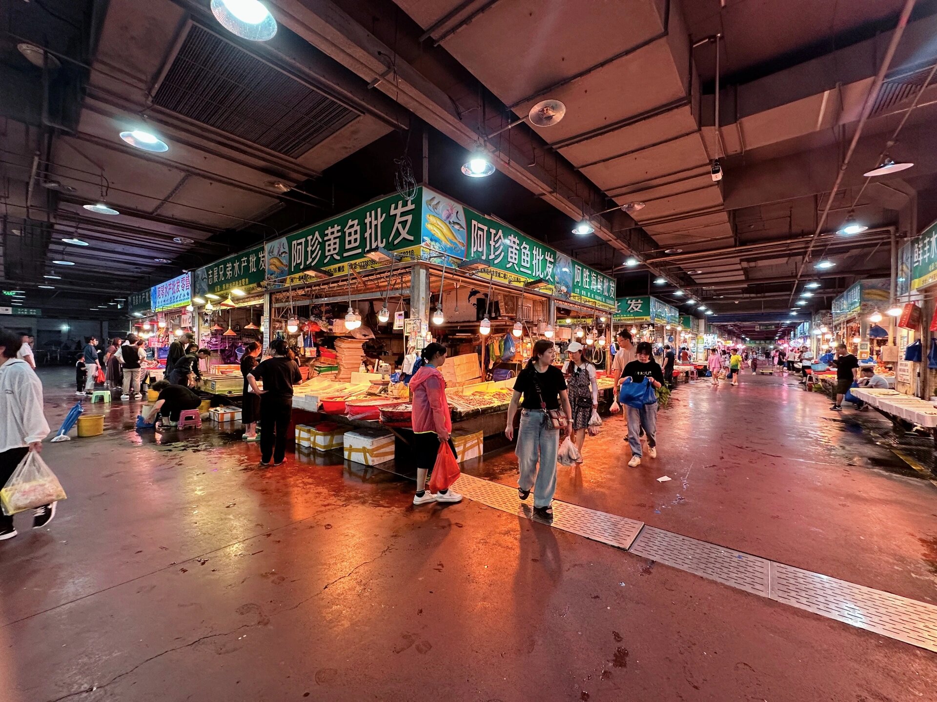 这是温州最大的水产批发市场吧