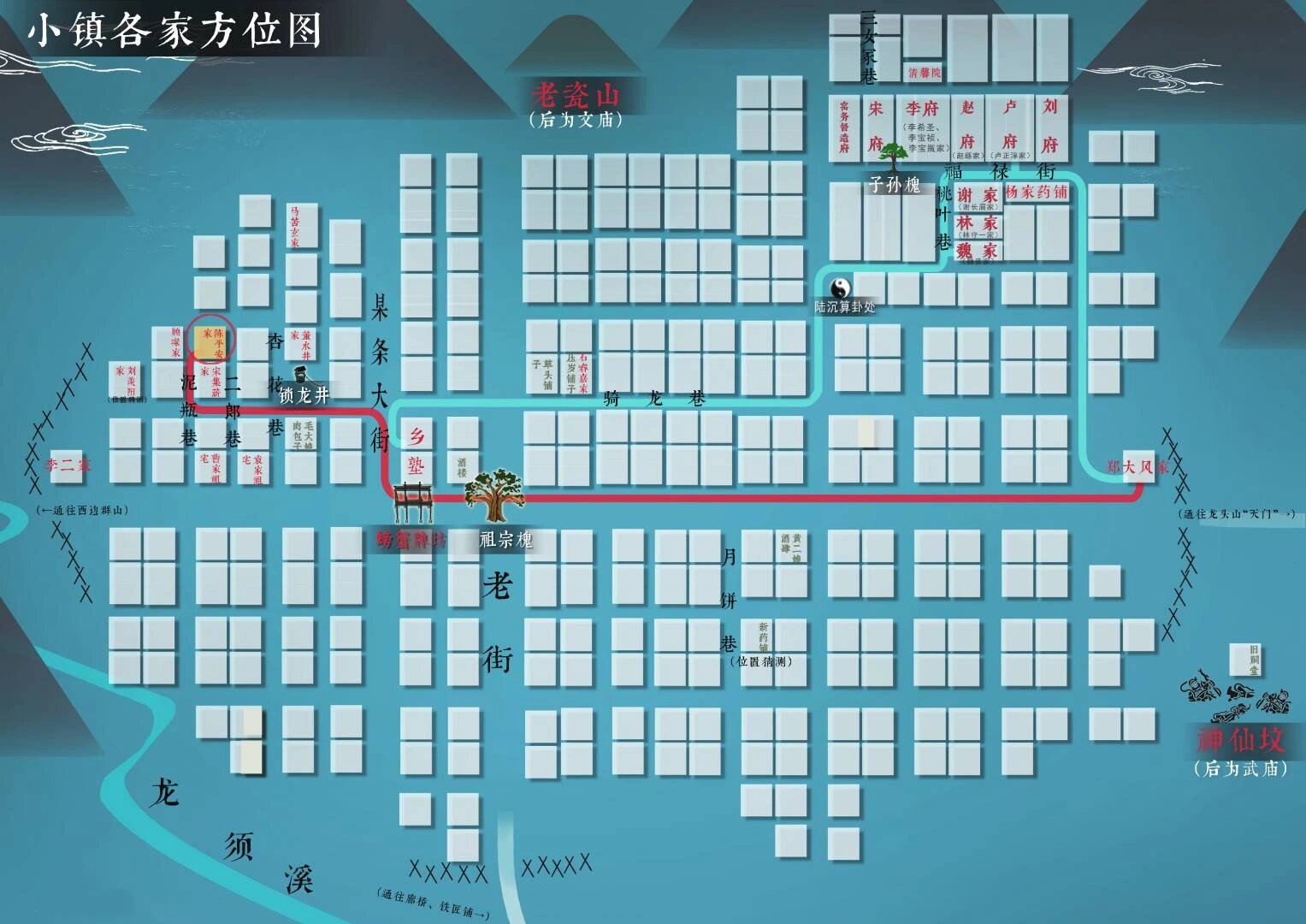 剑来地图和壁纸