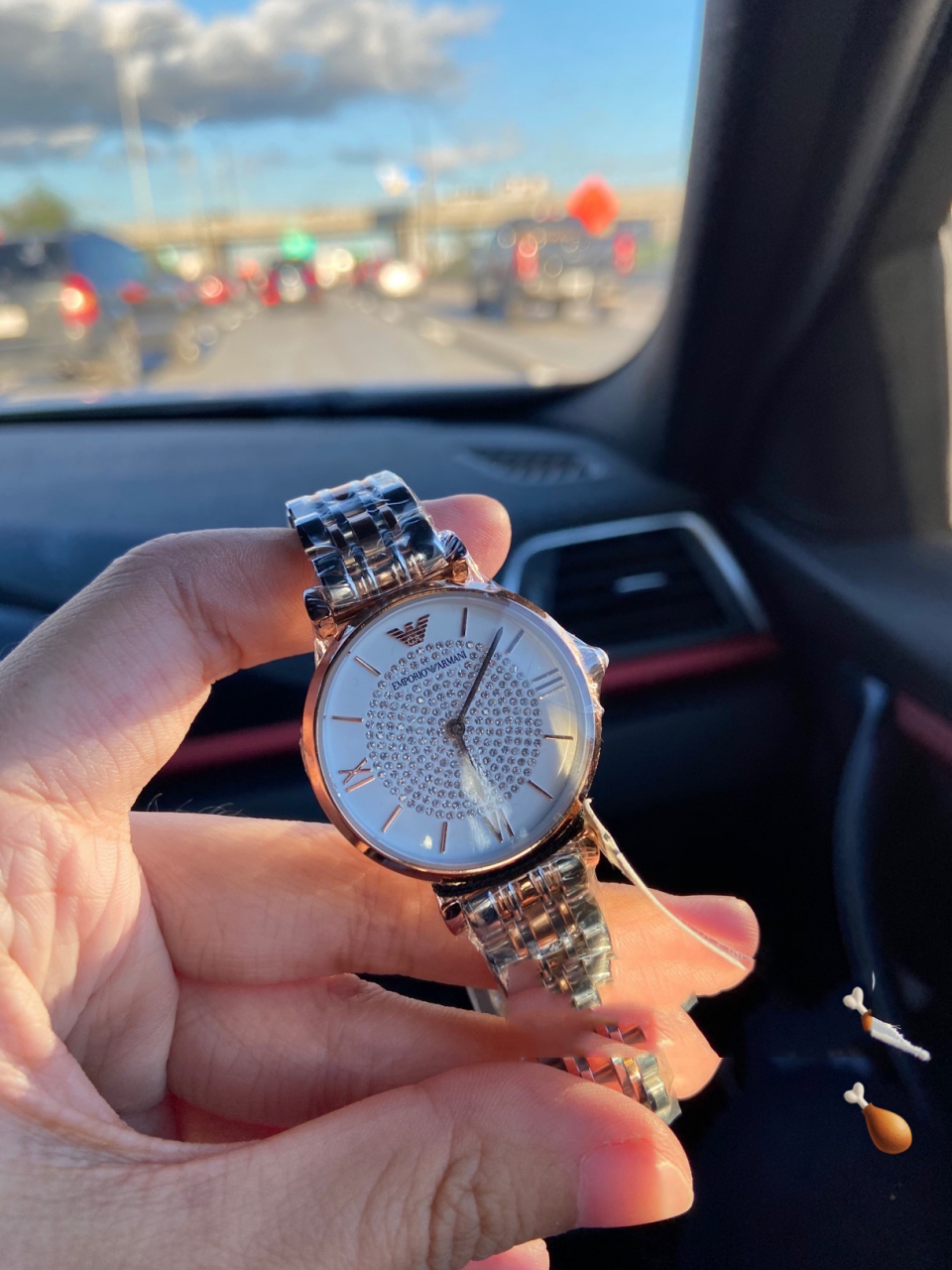 ar1926～ 16615型号阿玛尼ar1926 金银相间满天星 还有全金和全